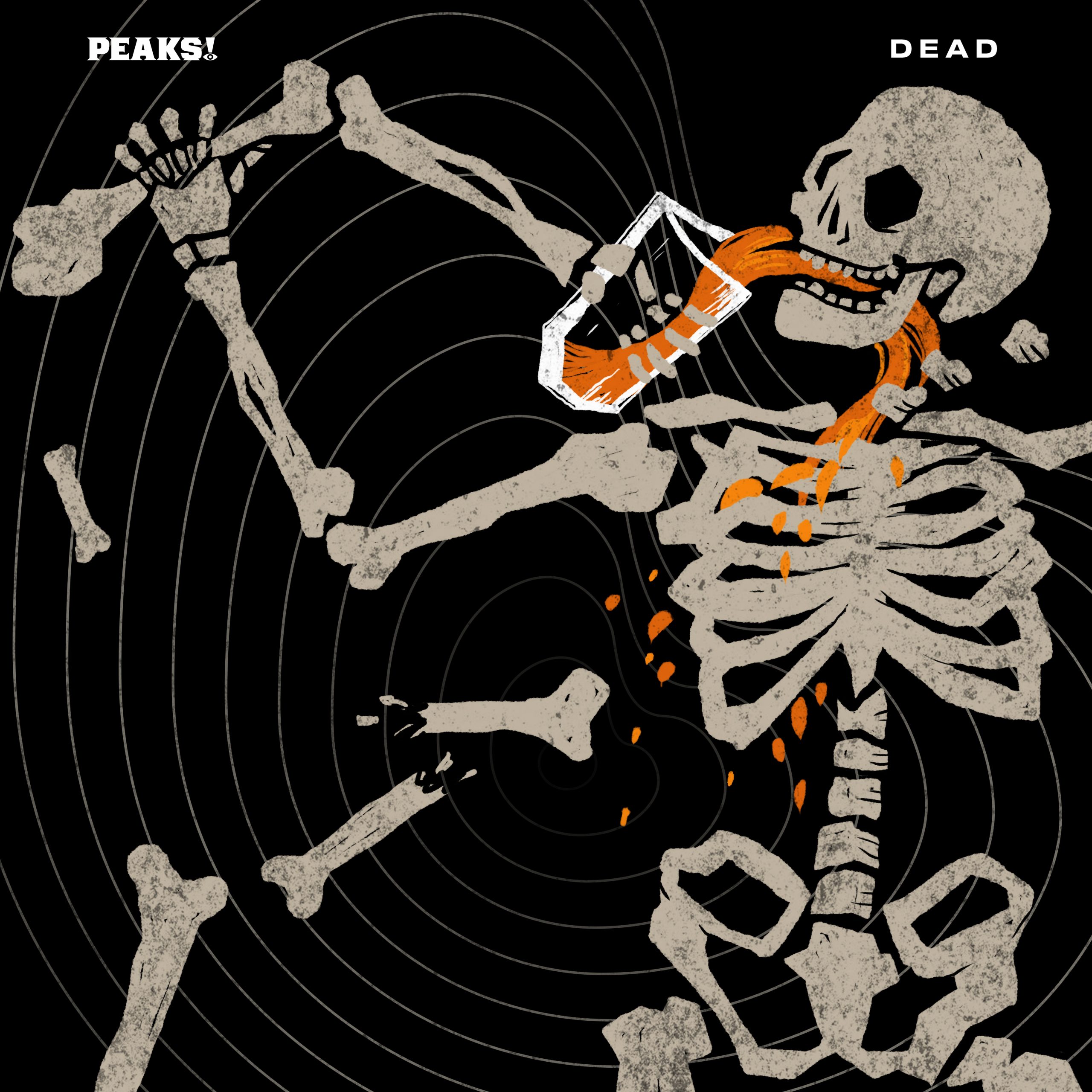 Single Cover Dead (design: PEAKS!)